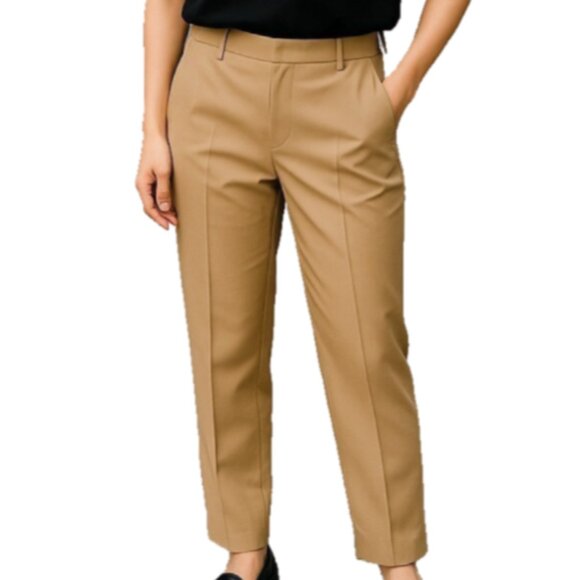 VTG Daisy Fuentes Women’s Khaki Pants Size 8 Chinos NWT Straight Leg Pockets - Picture 1 of 13